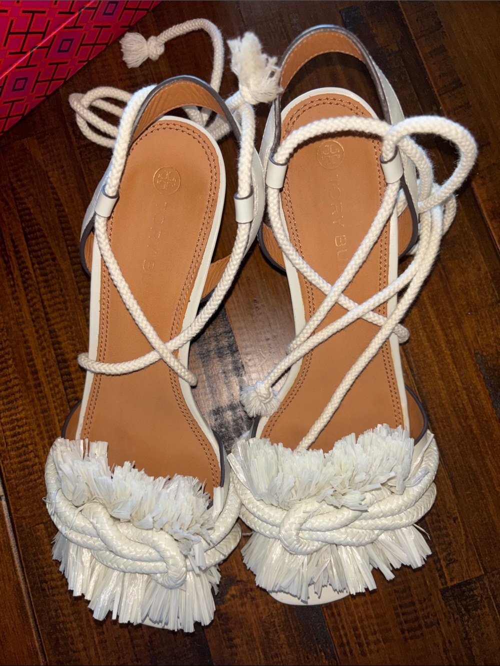 Tory Burch Rope Heeled Sandals - Picture 3 of 11